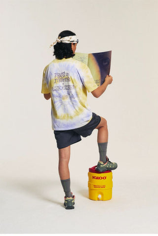[Monterest] Moon Phase Tie-Dye Quick-Dry T-Shirt