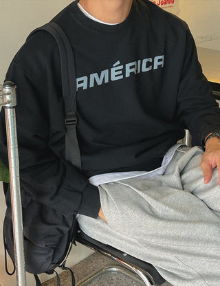AMERICA Sherpa Sweatshirt (3 colors)