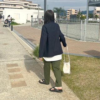 Basic linen jacket