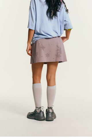 [Monterest] Quick-Dry Outdoor Skort with Totem Print