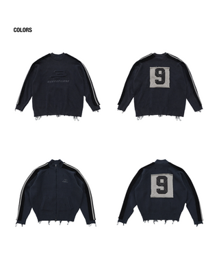 [MASONPRINCE] M-Sport 9 Embroidered Sweater
