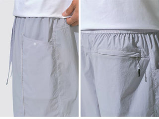 [Monterest] Quick-Dry Double Layer Side Pocket Shorts