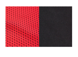 [MASONPRINCE] Mesh Panel Jersey Top