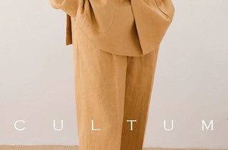 [CULTUM] French Linen Double Breasted Jacket/Trousers