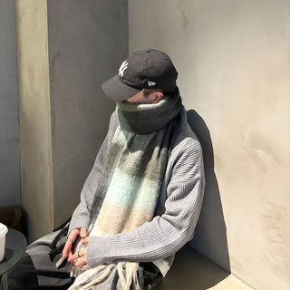 Checkered Big Scarf