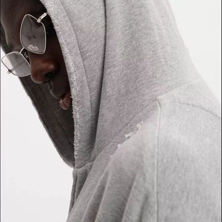 [MASONPRINCE] Double Layer Zip-Up Hoodie
