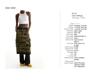 CONP Camouflage Cargo Dress (Camouflage)