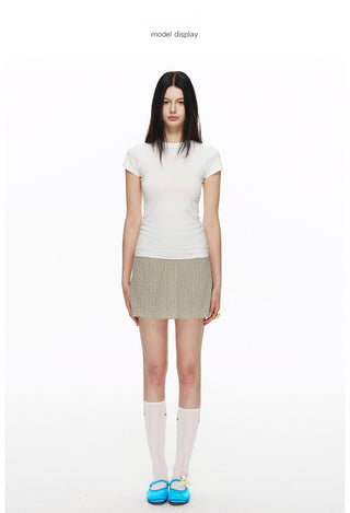 [NECY] Essential Clean Slim Tee (3color)