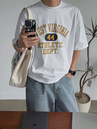 West Virginia 1/2 T-shirt