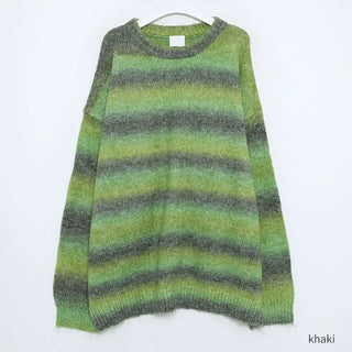 Colorful striped knit