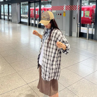 (Unisex) Checkered Shirt