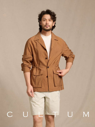 [CULTUM] Lightweight UV-Protective Safari Jacket