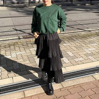 Asymmetrical Cantan Skirt