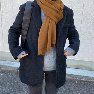 basic knit muffler