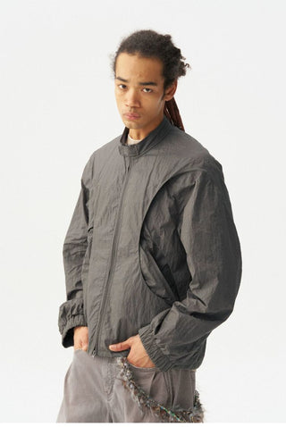 [Monterest] Outdoor Reflective Logo Spiral Jacket