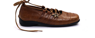 [Moromoro2] Leather Ballet Flats