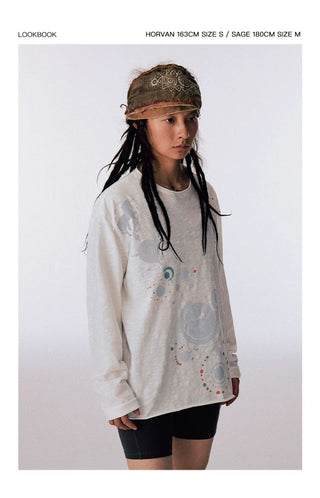 [CONP] Horsehead Nebula Print Long Sleeve Tee