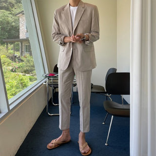 Mild Linen Suit Set (4 colors)