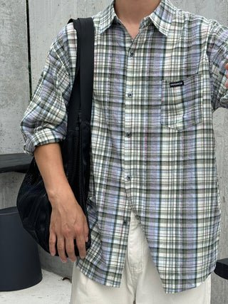 Amande Summer Check Shirt