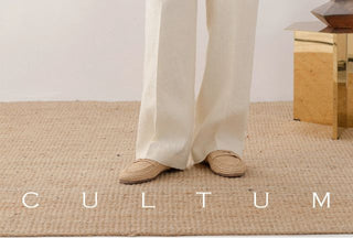 [CULTUM] Linen Drawstring Trousers
