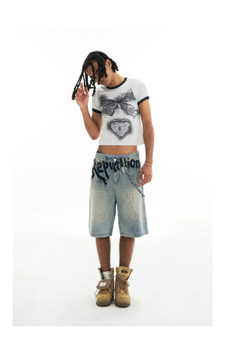 CONP Race Graphic Slim T-Shirt (White)