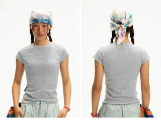 [Monterest] 5A Antibacterial Slim Fit Crewneck Tee