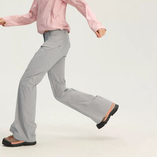 [Monterest] Water-Resistant Textured Flare Pants