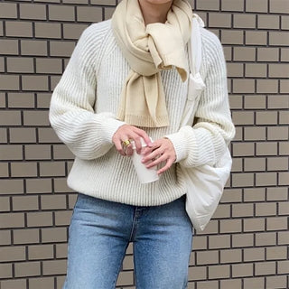 basic knit muffler