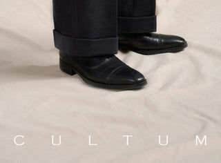 [CULTUM] 1930s Wool Twill Double Pleat Trousers