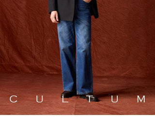 [CULTUM] Cotton Cashmere Blend Turtleneck Sweater