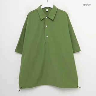 (Unisex) String Button Shirt