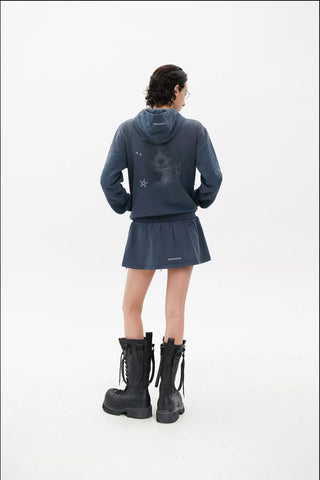 [MASONPRINCE] Deconstructed Knit Mini Skirt