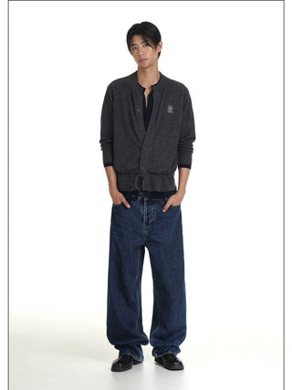 MASONPRINCE Fake Two-piece Cardigan