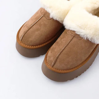 Sheepskin boots