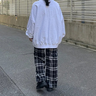 Color Check Easy Pants