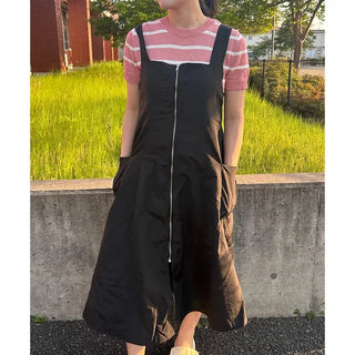 Zippered dress
