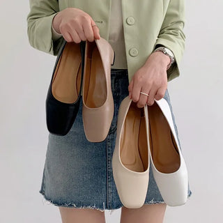0436 Basic Flat Pumps (4 colors)