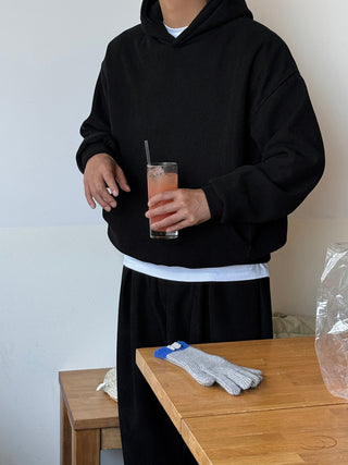 Madeleine Brushed Corduroy Hoodie Set