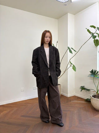 [NeverSeez] Distressed Tailored Blazer