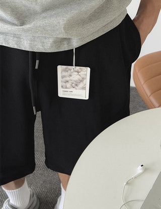 Combed Cotton Cut-out Bermuda Shorts (3 colors, M~XL)