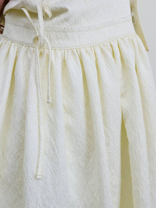 [NeverSeez] Jacquard Voluminous Skirt