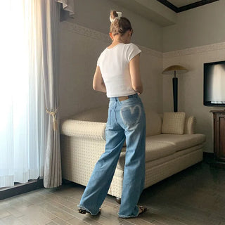 Round cropped T-shirt