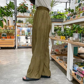 mute pleat pants
