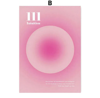 Angel Number Wall Poster