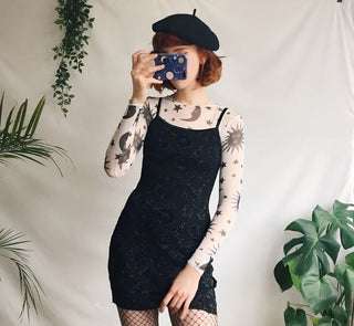 Sun and Moon Crop Top