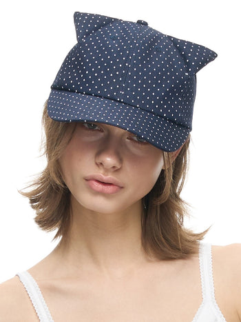 [NECY] Ribbon Kitten Ball Cap