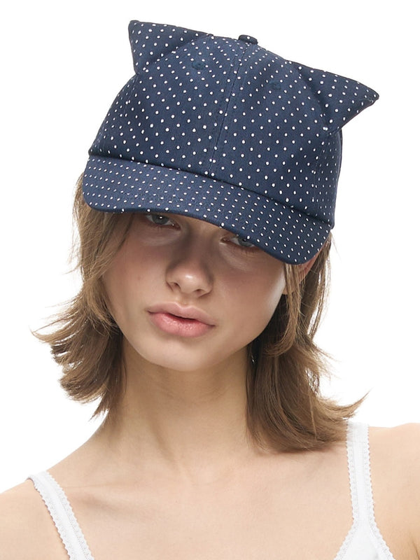 [NECY] Ribbon Kitten Ball Cap