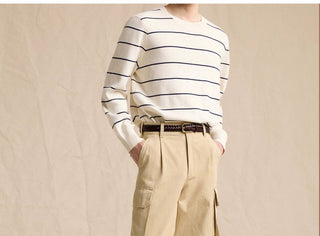 [CULTUM] Relaxed Fit High-Waist Wide Leg Pants