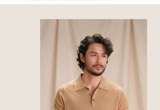 [CULTUM] Knit Polo Shirt