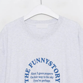 Lettering Logo Casual T-shirt